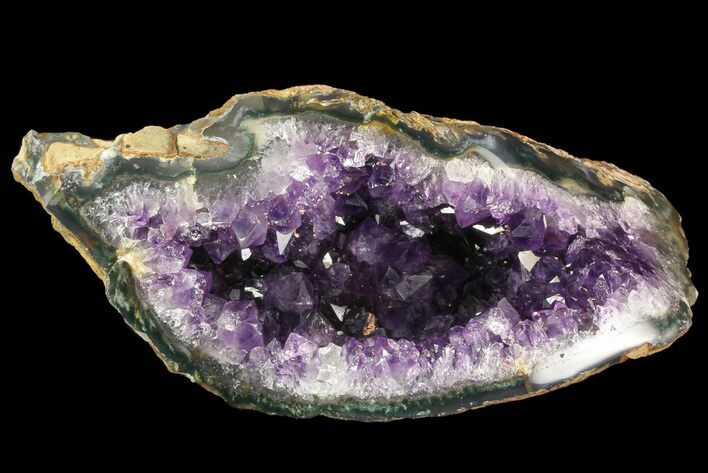 Purple Amethyst Geode - Uruguay #83534